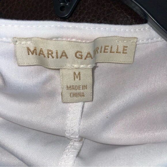 Nwt Maria Gabrielle dress women’s size medium a-line floral sleeveless new - Picture 3 of 9